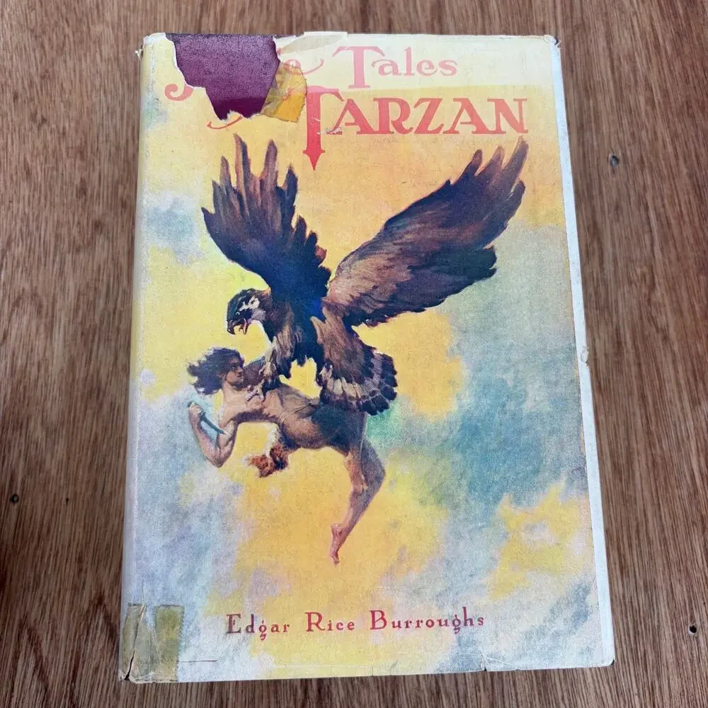 1919 Jungle Tales of Tarzan and 1928 Tarzan, Lord of the Jungle Book Bundle